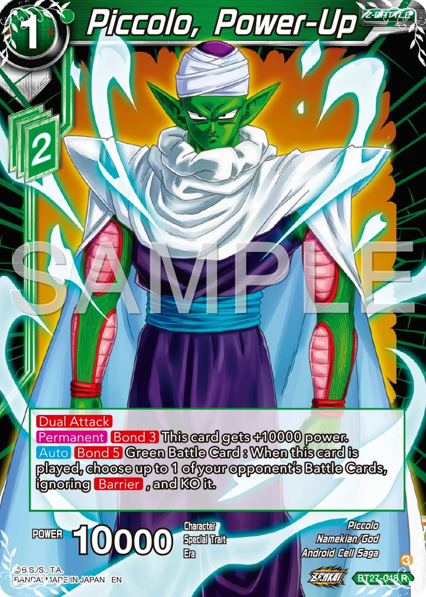 Piccolo, Power-Up (BT27-048) [History of Z] | Devastation Store