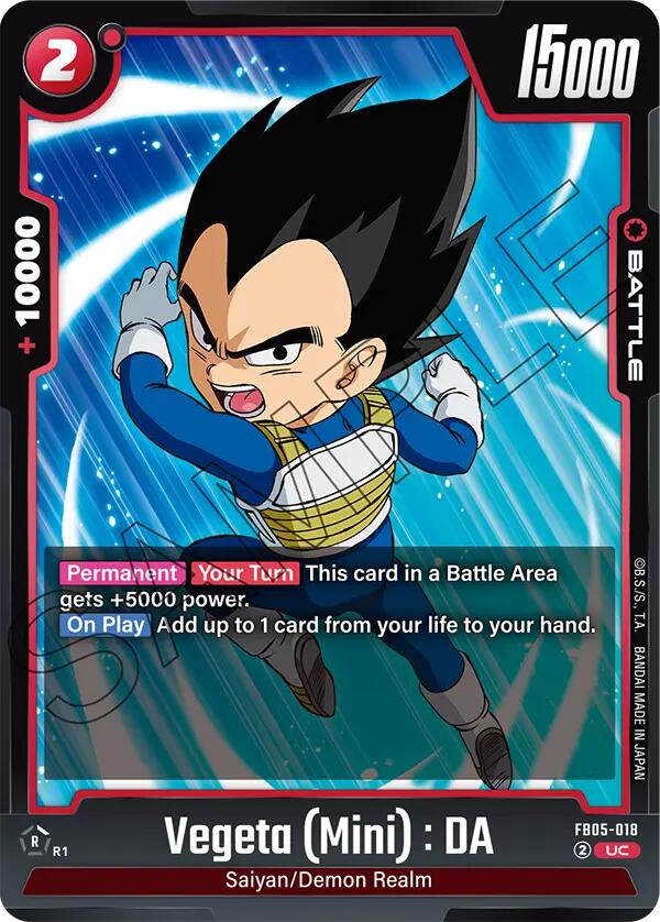 Vegeta (Mini) : DA [New Adventure] | Devastation Store