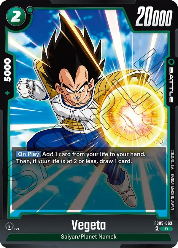Vegeta (FB05-063) [New Adventure] | Devastation Store