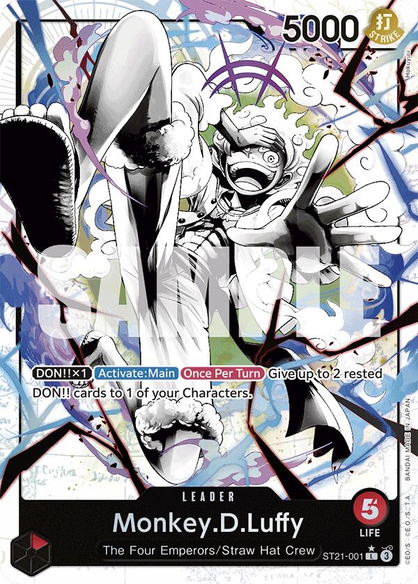 Monkey.D.Luffy (Parallel) [Starter Deck EX: Gear 5] | Devastation Store