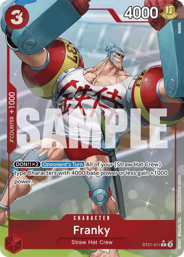 Franky (Parallel) [Starter Deck EX: Gear 5] | Devastation Store