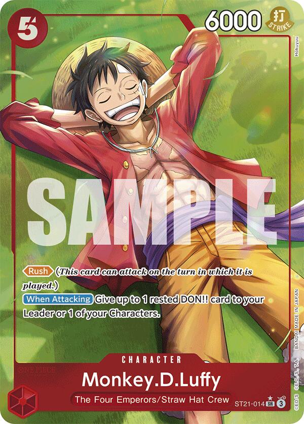 Monkey.D.Luffy (Parallel) [Starter Deck EX: Gear 5] | Devastation Store