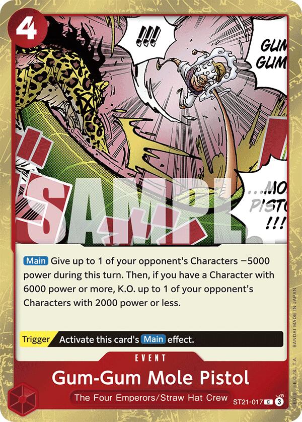 Gum-Gum Mole Pistol [Starter Deck EX: Gear 5] | Devastation Store