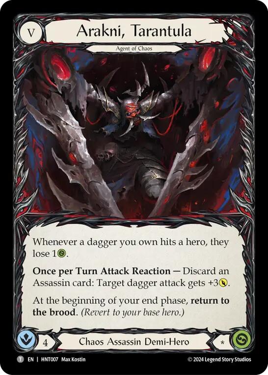 Arakni, Tarantula // Arakni, Trap-Door [HNT007//HNT008] (The Hunted) | Devastation Store