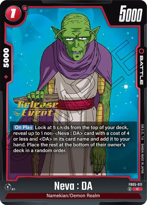 Neva : DA [New Adventure Release Event Cards] | Devastation Store
