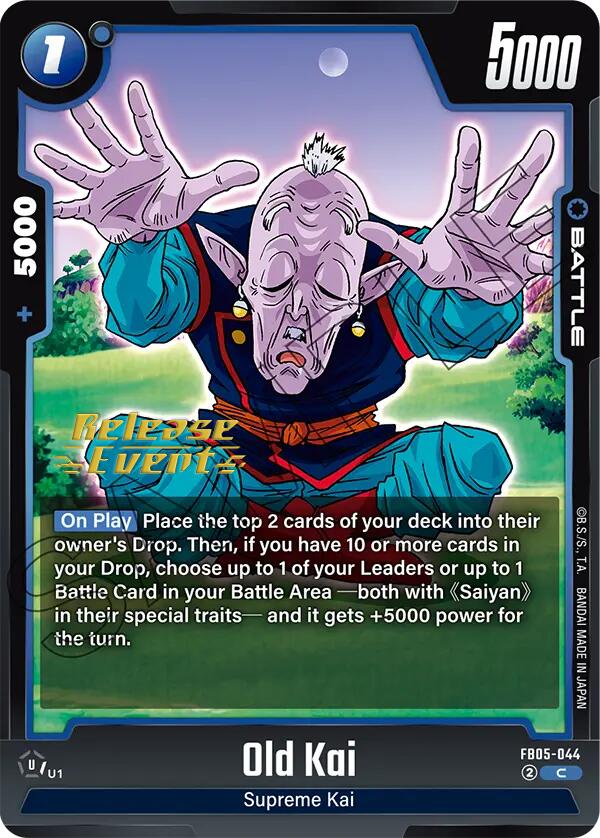 Old Kai [New Adventure Release Event Cards] | Devastation Store