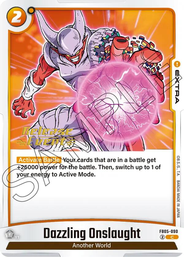 Dazzling Onslaught [New Adventure Release Event Cards] | Devastation Store