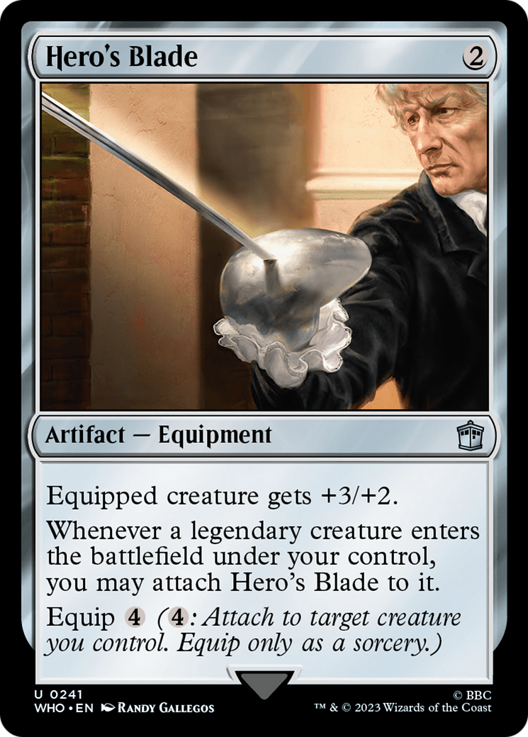 Hero's Blade [Doctor Who] | Devastation Store