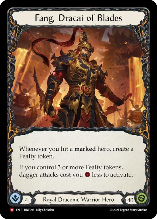 Fang, Dracai of Blades [HNT098] (The Hunted) | Devastation Store