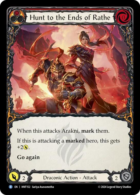 Hunt to the Ends of Rathe [HNT152] (The Hunted)  Rainbow Foil | Devastation Store