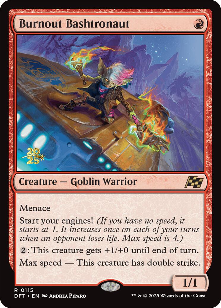 Burnout Bashtronaut [Aetherdrift Prerelease Promos] | Devastation Store