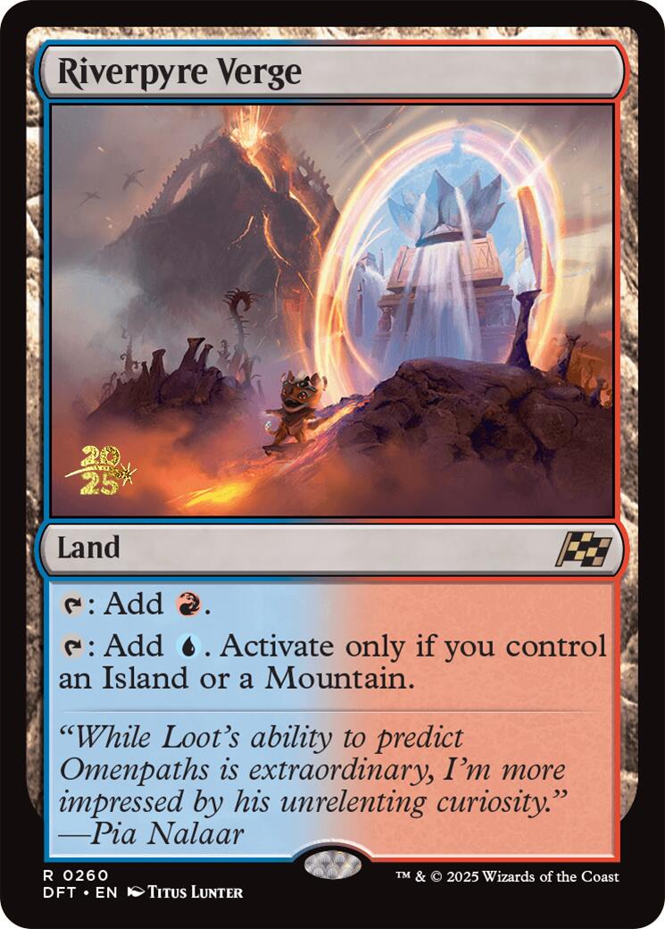 Riverpyre Verge [Aetherdrift Prerelease Promos] | Devastation Store