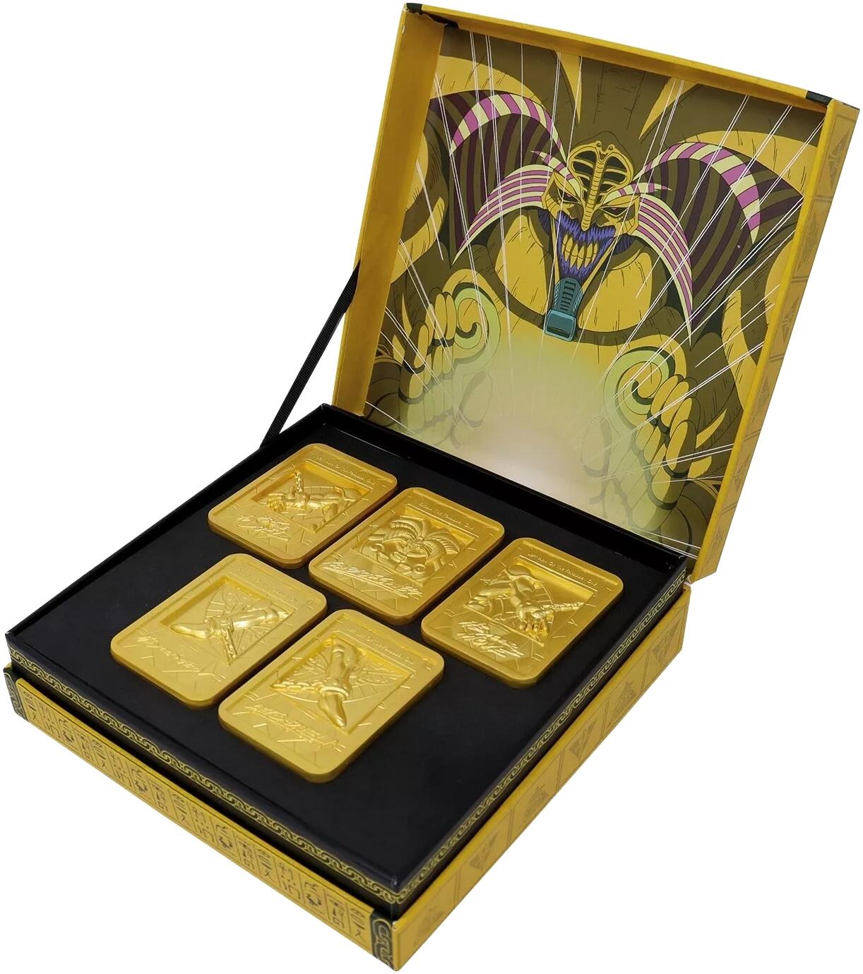 24k Gold-Plated Ingot Set - Exodia The Forbidden One (Limited Edition) | Devastation Store