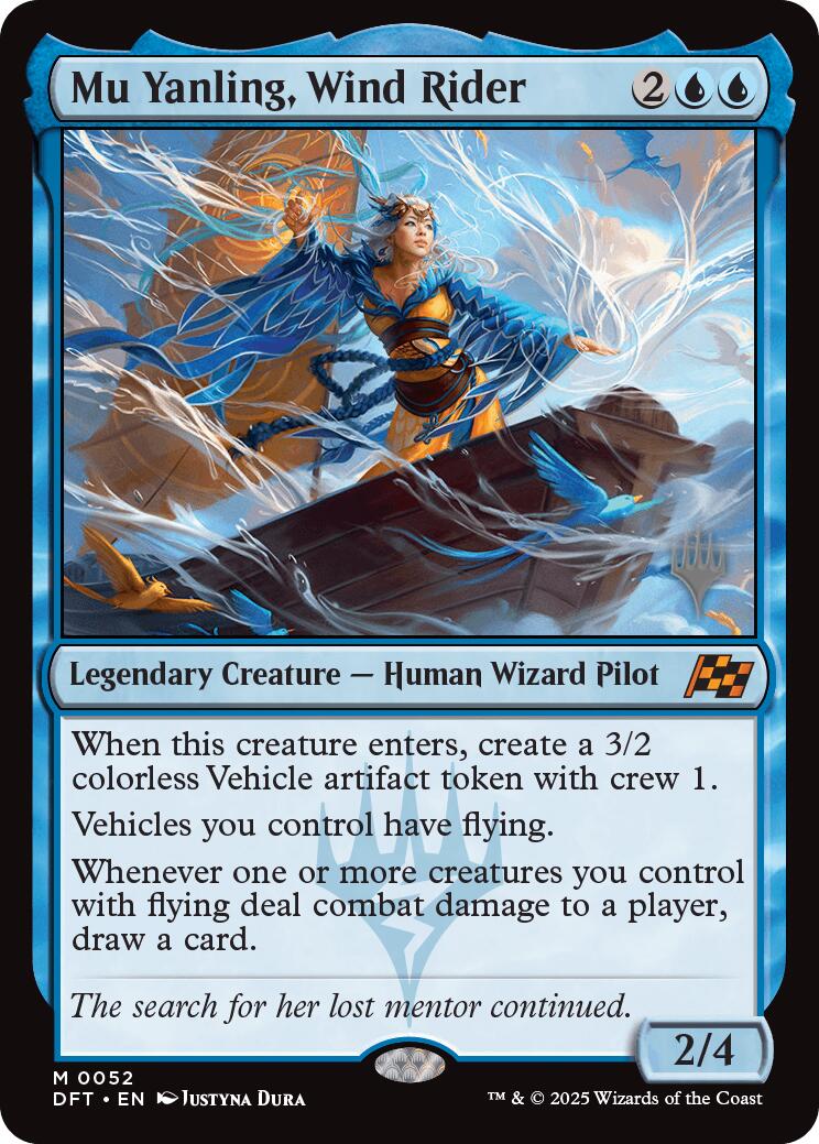 Mu Yanling, Wind Rider [Aetherdrift Promos] | Devastation Store