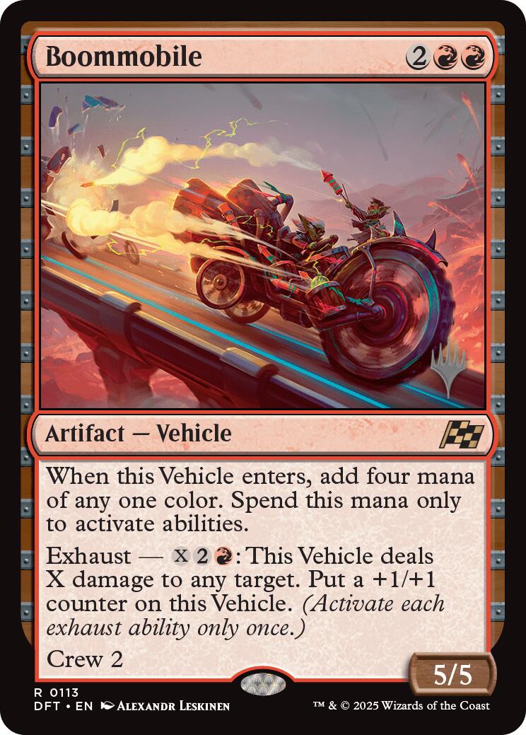Boommobile [Aetherdrift Promos] | Devastation Store