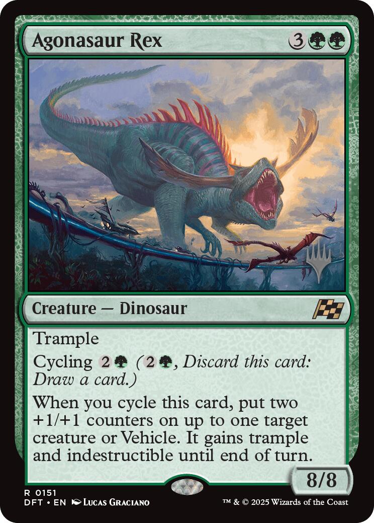 Agonasaur Rex [Aetherdrift Promos] | Devastation Store