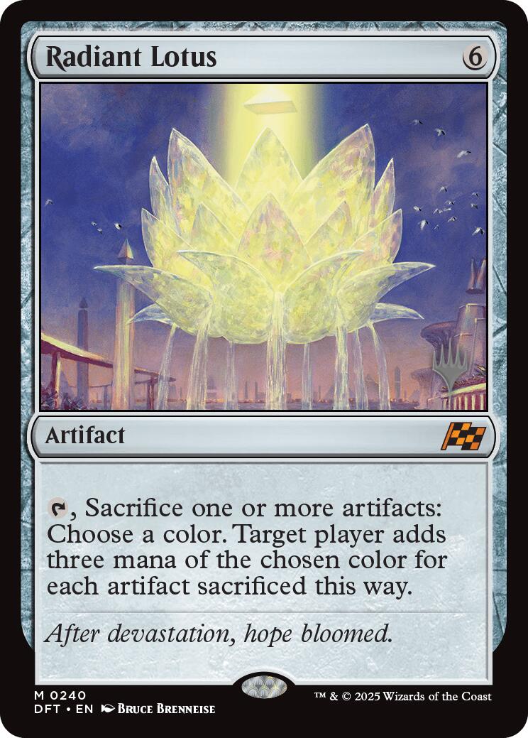 Radiant Lotus [Aetherdrift Promos] | Devastation Store