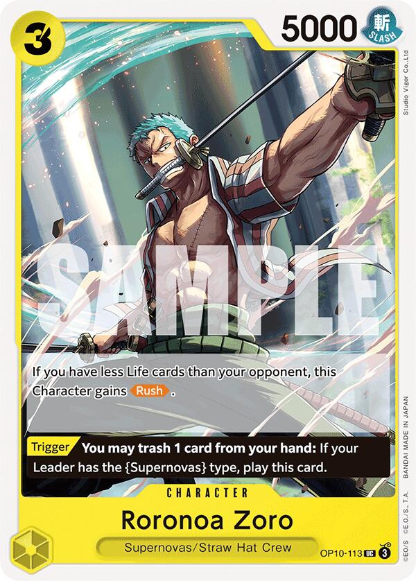 Roronoa Zoro (113) [Royal Blood] | Devastation Store