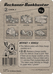 Reckoner Bankbuster [Secret Lair Drop Series] | Devastation Store