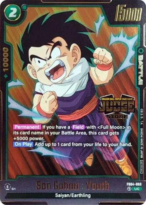 Son Gohan : Youth (Judge Pack 03) [Fusion World Tournament Cards] | Devastation Store