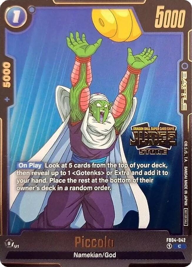 Piccolo (Judge Pack 03) [Fusion World Tournament Cards] | Devastation Store