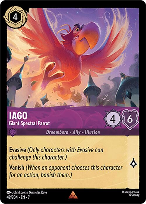 Iago - Giant Spectral Parrot (49/204) [Archazia's Island] | Devastation Store