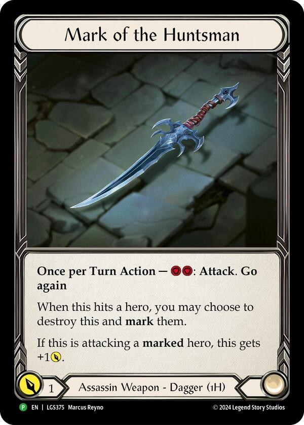 Mark of the Huntsman [LGS375] (Promo)  Rainbow Foil | Devastation Store