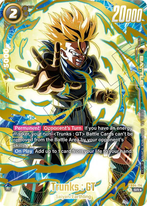 Trunks : GT (FB04-114) [Tournament and Championship Promos] | Devastation Store
