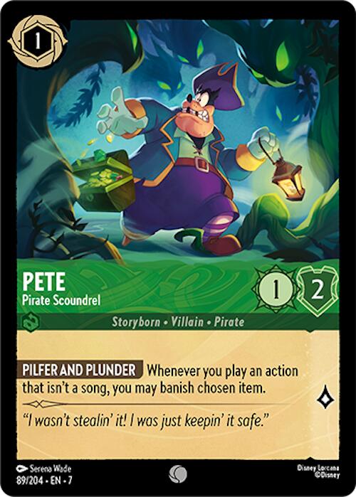 Pete - Pirate Scoundrel (89/204) [Archazia's Island] | Devastation Store