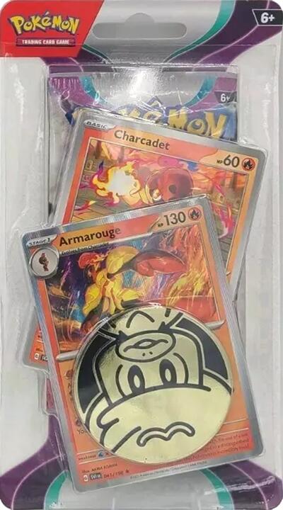 Scarlet & Violet: Paldea Evolved - Single Pack Blister (Armarouge) | Devastation Store