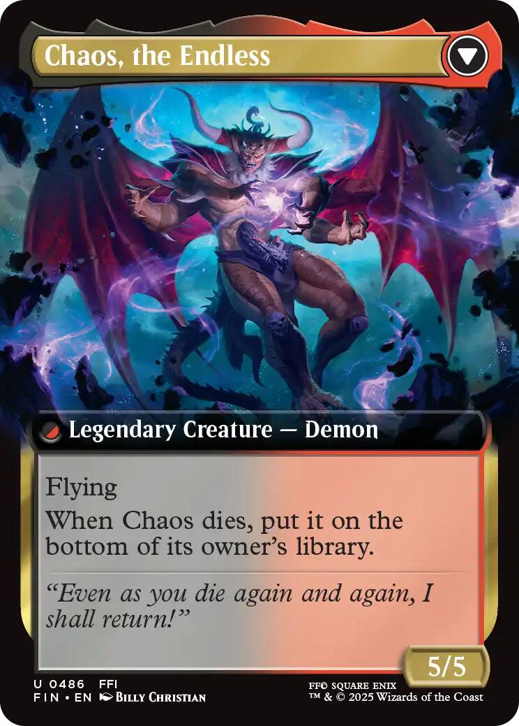 Garland, Knight of Cornelia // Chaos, the Endless (Extended Art) [FINAL FANTASY] | Devastation Store