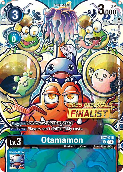 Otamamon [EX7-015] (2025 Regionals Finalist) [Digimon LIBERATOR Promos] | Devastation Store