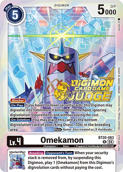 Omekamon [BT20-083] (Judge Pack 2025 Wave 1) [Release Special Booster Ver.2.5 Promos] | Devastation Store