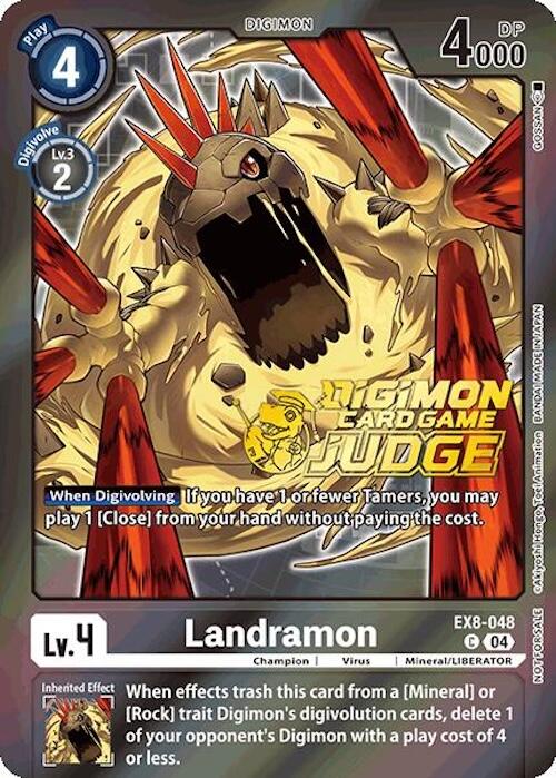 Landramon [EX8-048] (Judge Pack 2025 Wave 1) [Chain of Liberation Promos] | Devastation Store