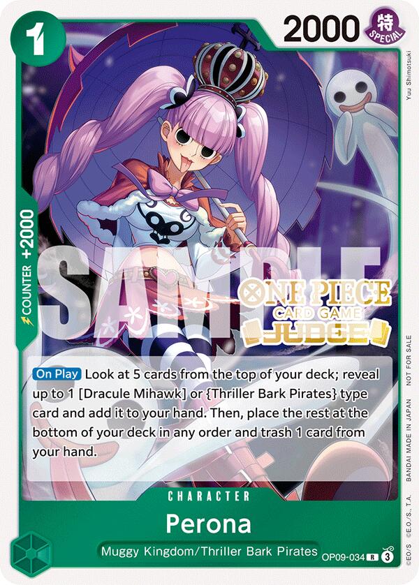 Perona (Judge Pack Vol. 5) [One Piece Promotion Cards] | Devastation Store