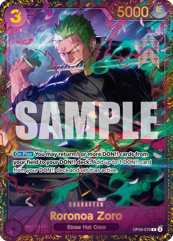 Roronoa Zoro (Championship 25-26 Regionals Season 1) [One Piece Promotion Cards] | Devastation Store