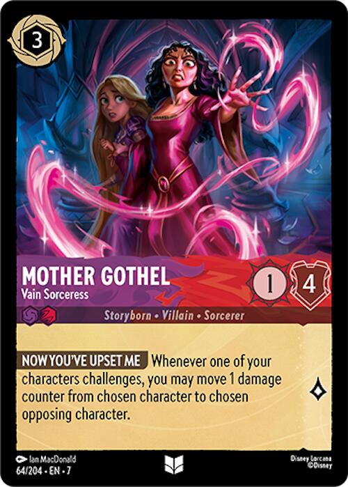 Mother Gothel - Vain Sorceress (64/204) [Archazia's Island] | Devastation Store