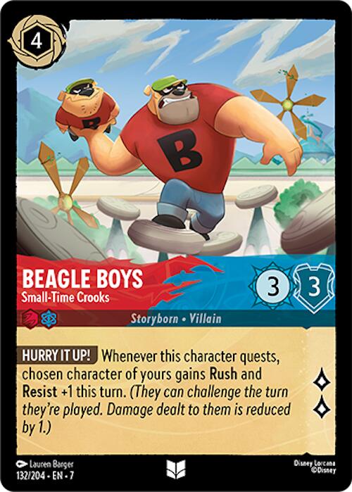 Beagle Boys - Small-Time Crooks (132/204) [Archazia's Island] | Devastation Store