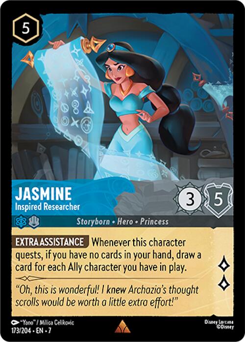 Jasmine - Inspired Researcher (173/204) [Archazia's Island] | Devastation Store