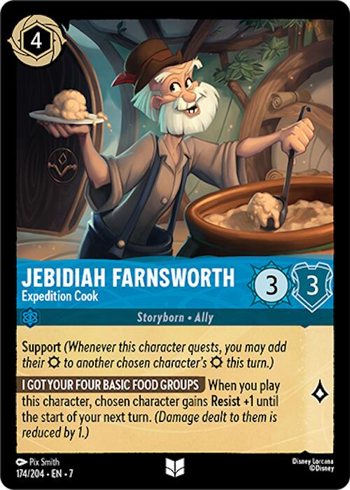 Jebidiah Farnsworth - Expedition Cook (174/204) [Archazia's Island] | Devastation Store