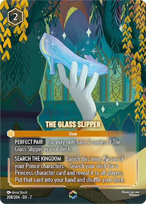 The Glass Slipper (Enchanted) (208/204) [Archazia's Island] | Devastation Store