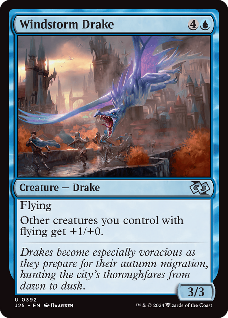 Windstorm Drake [Foundations Jumpstart] | Devastation Store