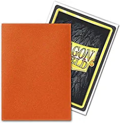Dragon Shield Matte Sleeve - Tangerine 100ct | Devastation Store