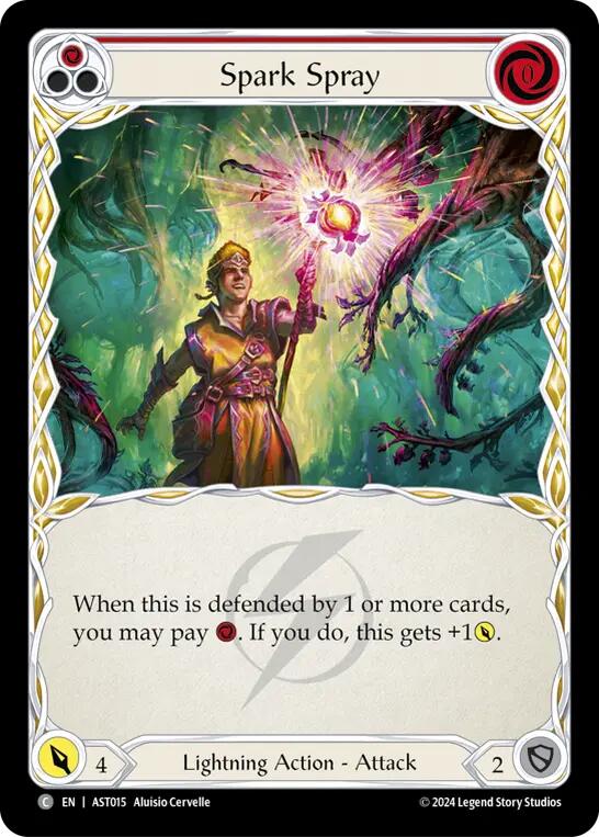 Spark Spray (Red) [AST015] (Armory Deck: Aurora) | Devastation Store