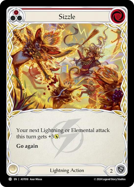 Sizzle (Red) [AST018] (Armory Deck: Aurora) | Devastation Store