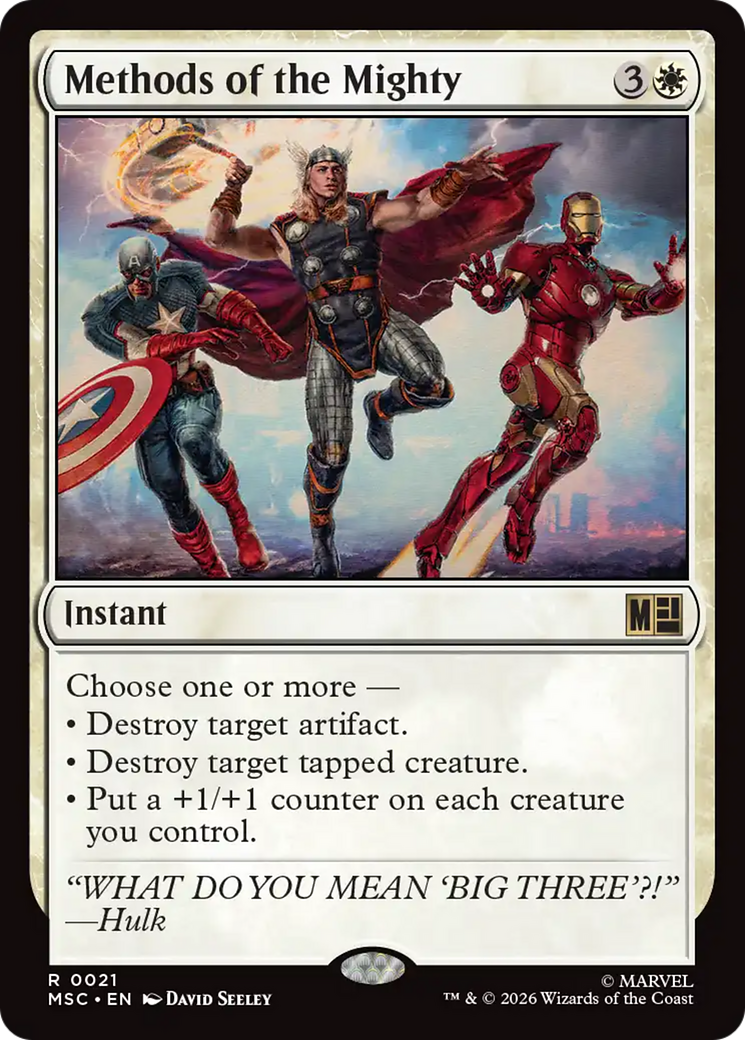 Methods of the Mighty [Marvel Super Heroes Commander] | Devastation Store