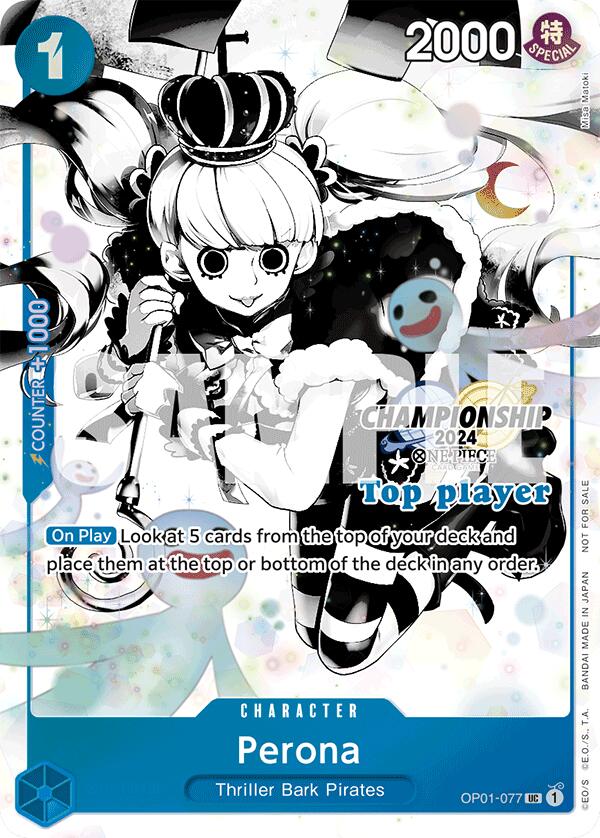 Perona (Championship 2024 Top Player Pack Vol. 2) [One Piece Promotion Cards] | Devastation Store