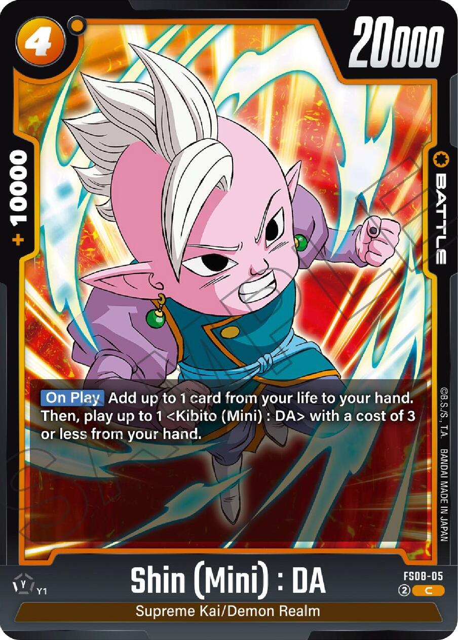 Shin (Mini) : DA [Starter Deck: Vegeta (Mini) Super] | Devastation Store