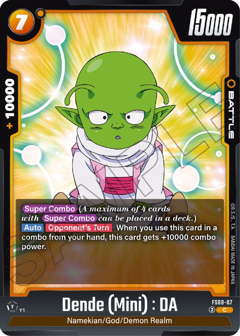 Dende (Mini) : DA [Starter Deck: Vegeta (Mini) Super] | Devastation Store