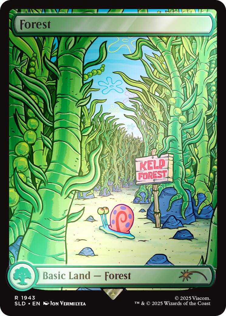 Forest (1943) (Rainbow Foil) [Secret Lair Drop Series] | Devastation Store